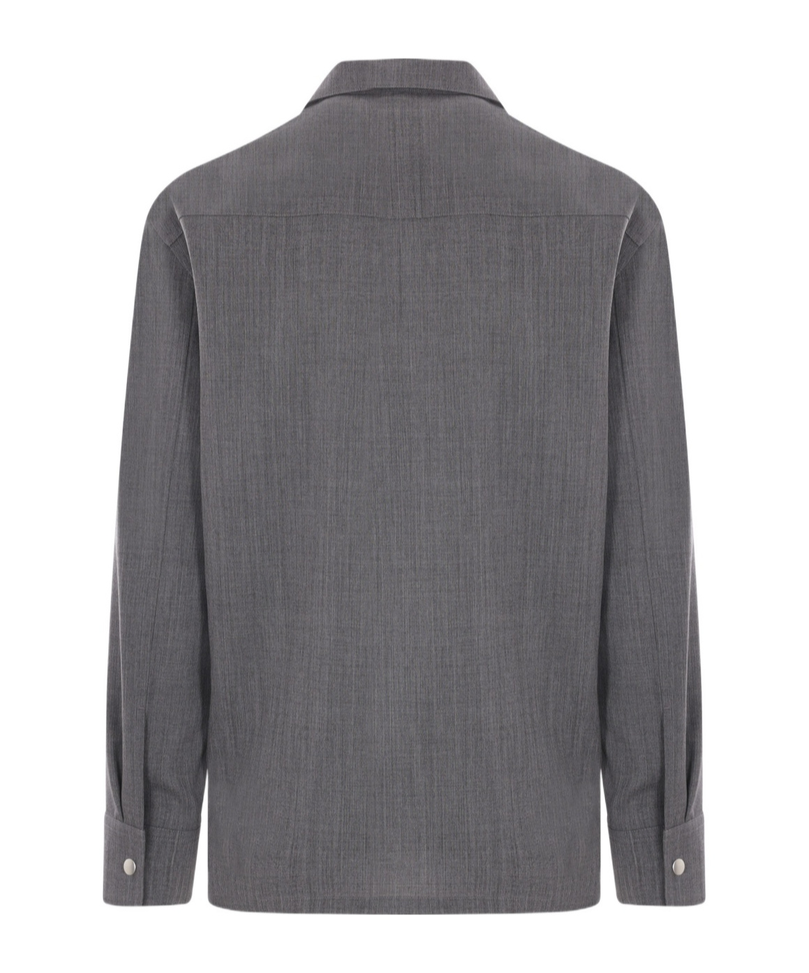Jil Sander Long-sleeved Casual Jacket In Gray