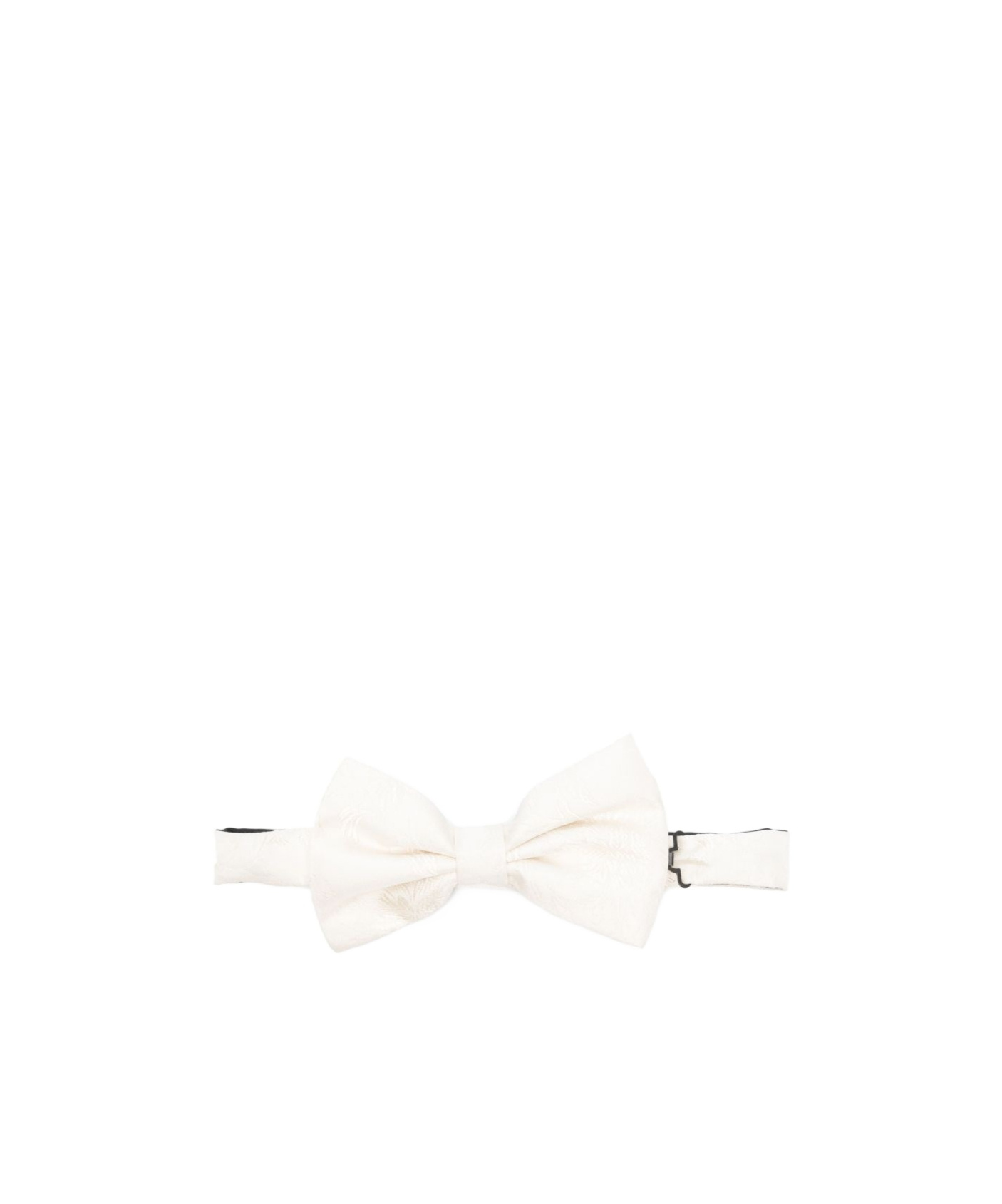 Dries Van Noten Printed Silk Bow Tie