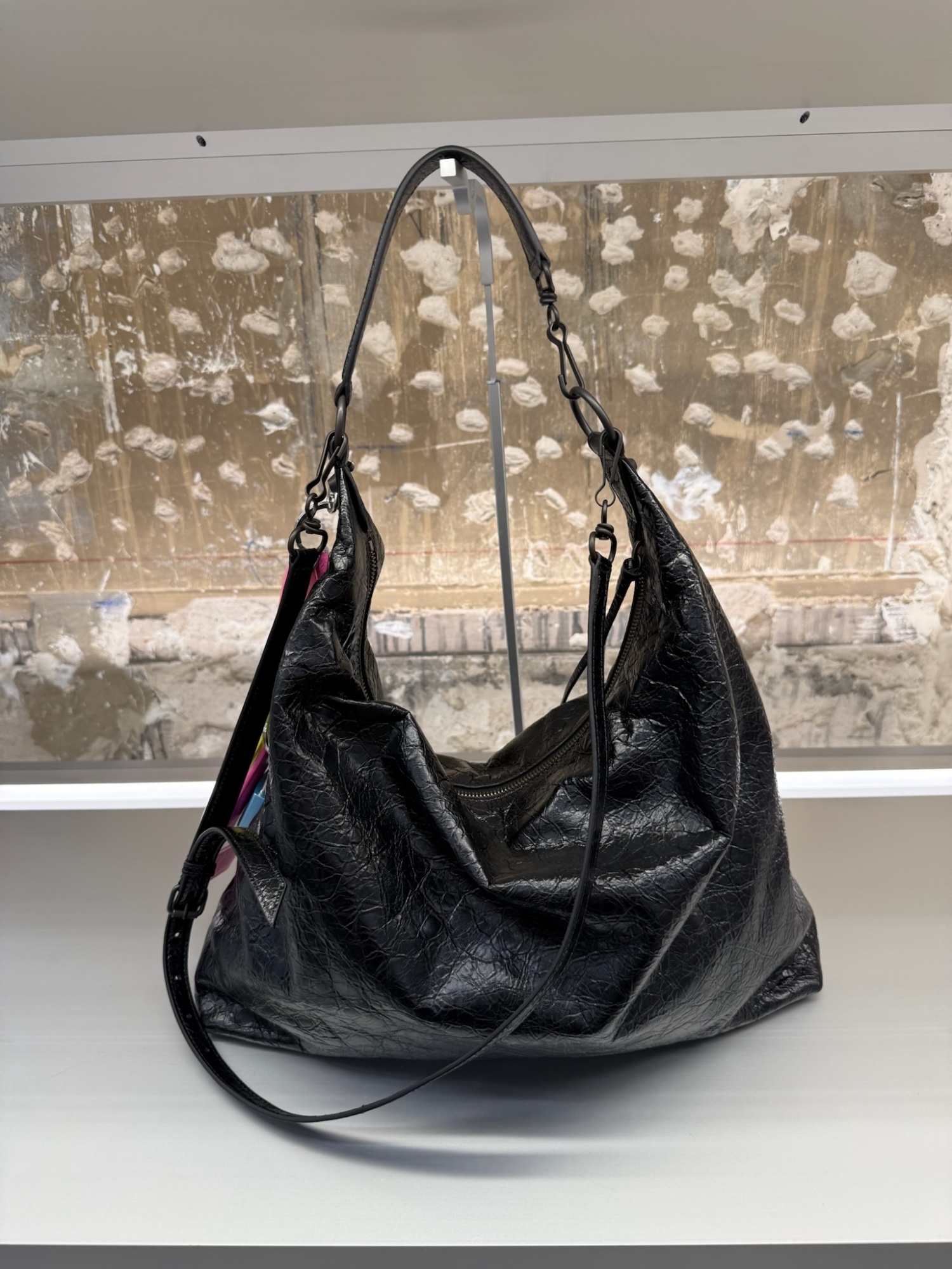 Balenciaga Women's Le City Hobo Bag Small In Black In Black