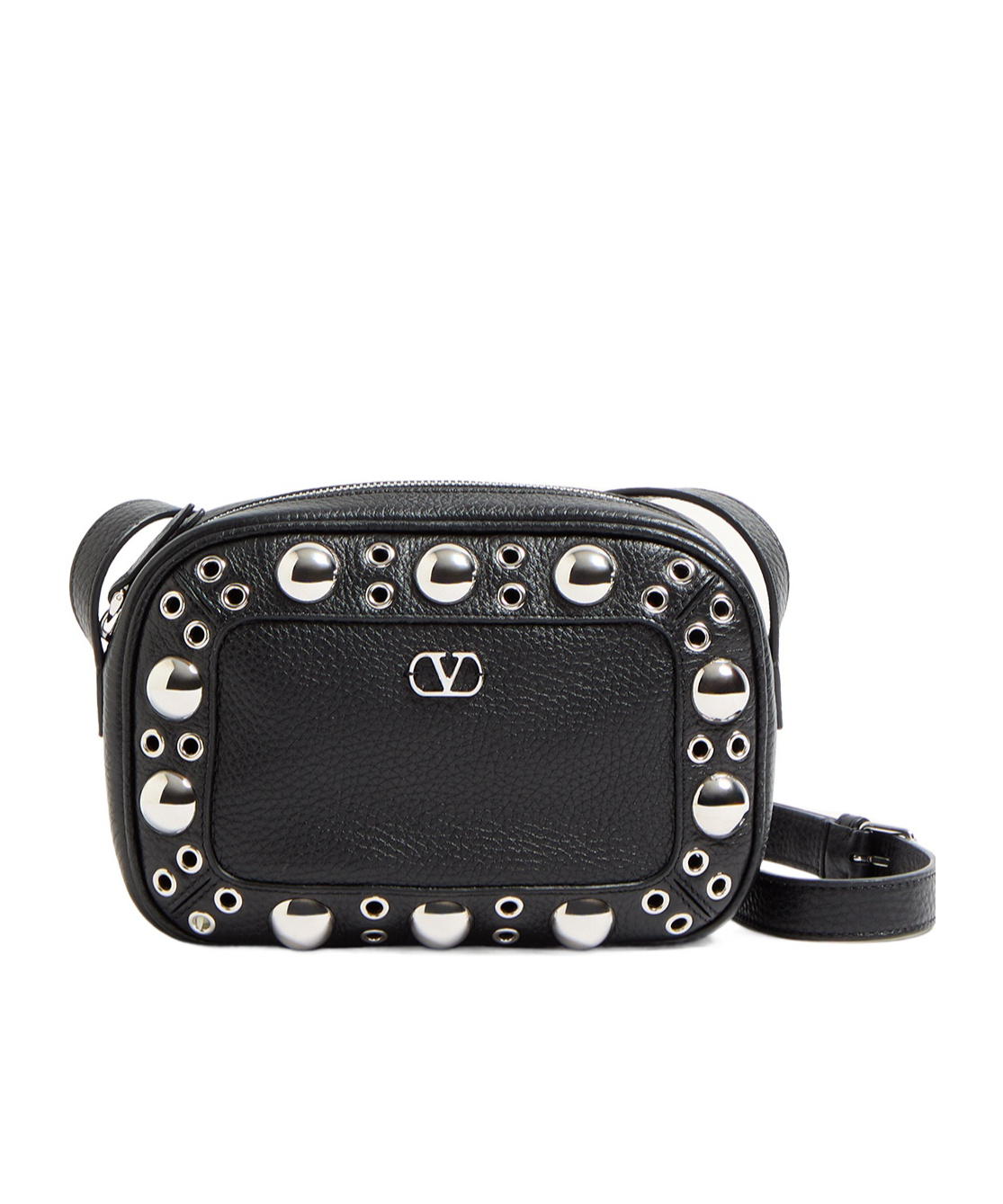 Valentino Garavani Nellcôte Crossbody Bag In Grainy Calfskin