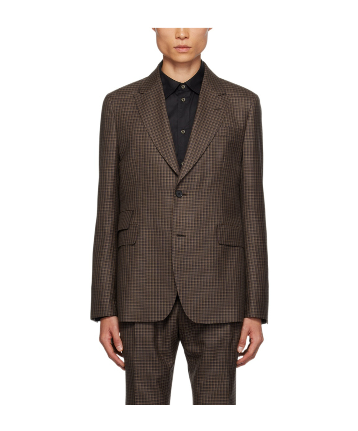 PAUL SMITH LAPEL LONG-SLEEVED BLAZER