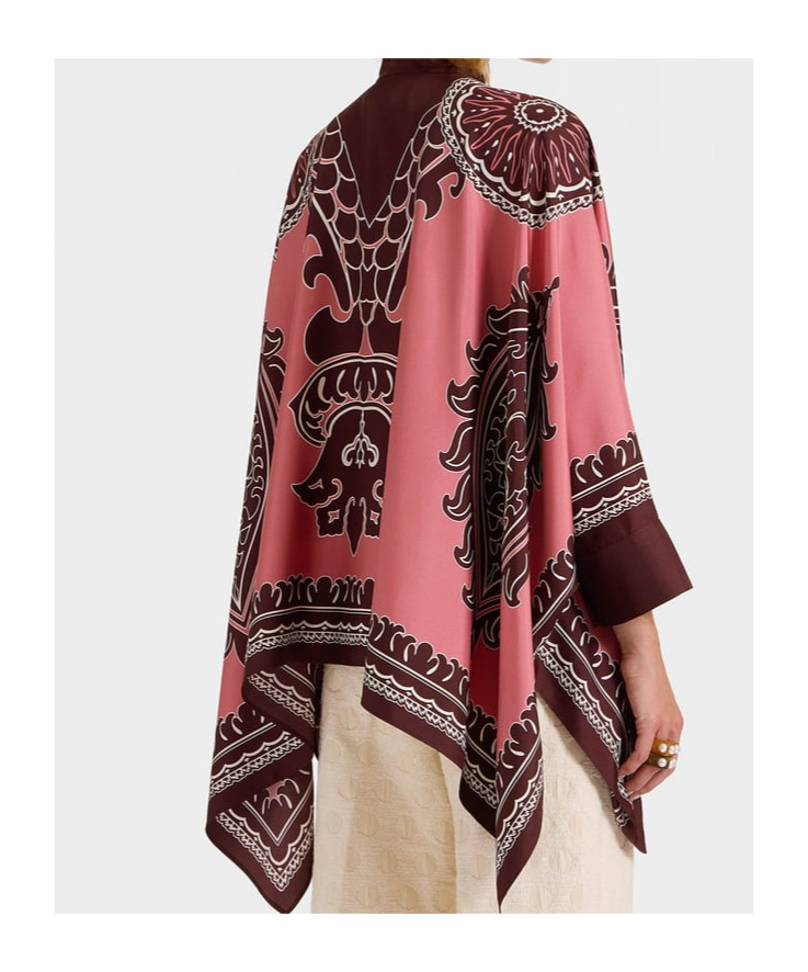 La Doublej Scarf Shirt In Red