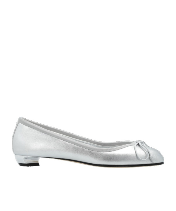 Alexander Mcqueen Armadillo Ballerina Shoes In Gray