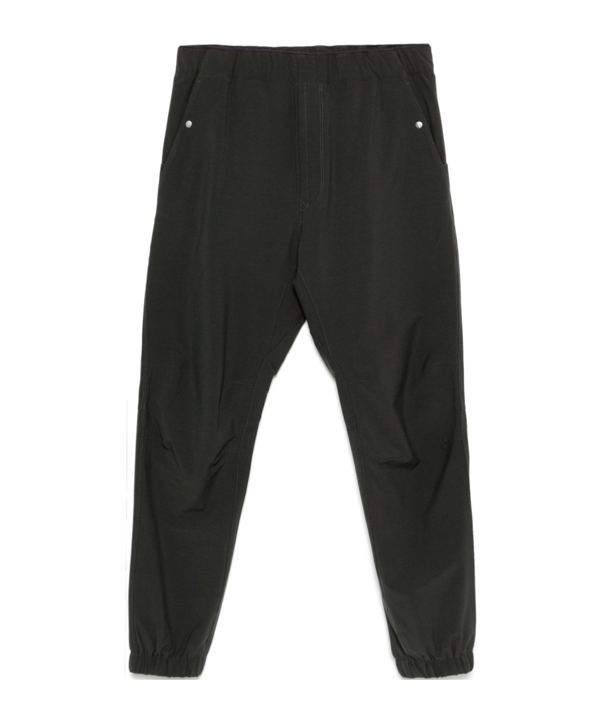 Stone Island Elastic Waist Sweatpants In Gray