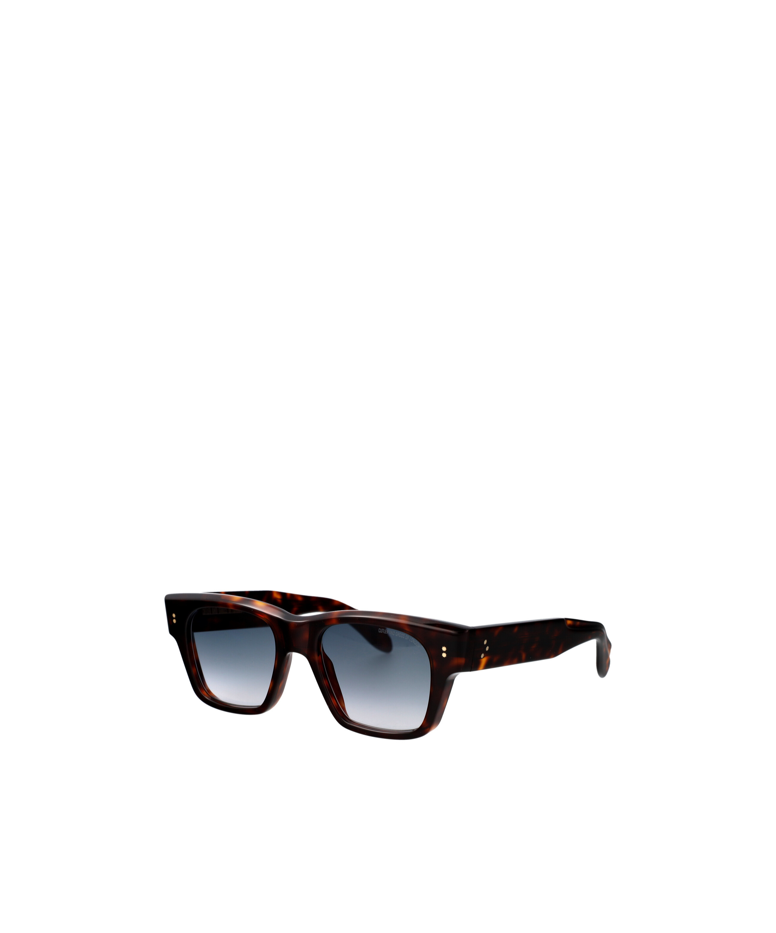Cutler  Gross Geometric Frame Sunglasses In Neutral