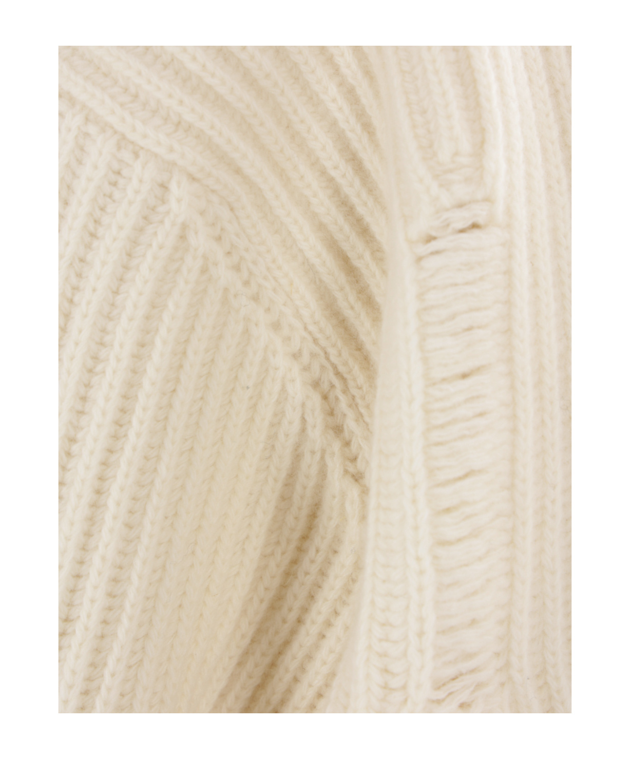 Ann Demeulemeester Turtleneck Sweater In Nude