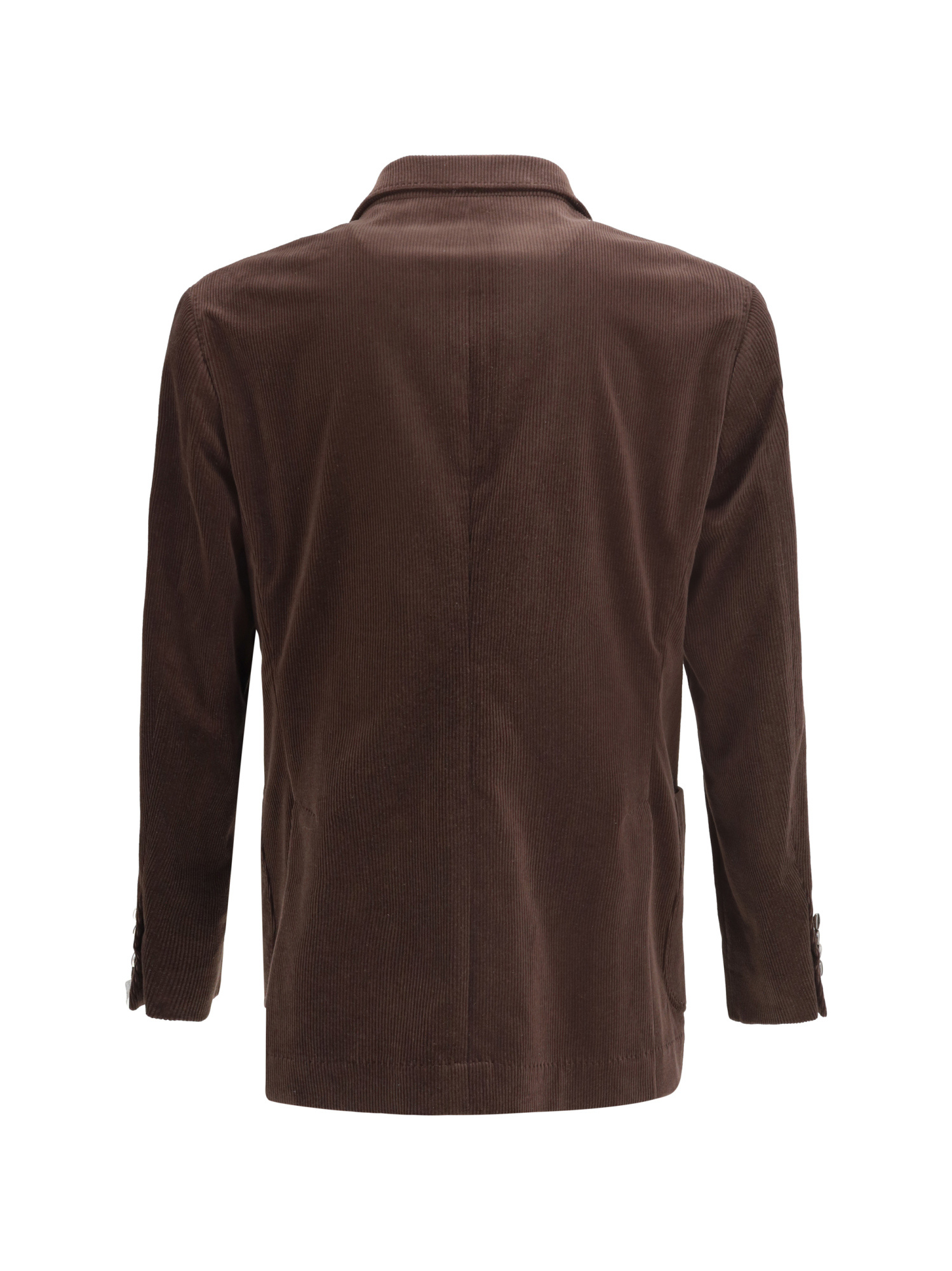 Brunello Cucinelli Velvet Blazer Jacket In Brown