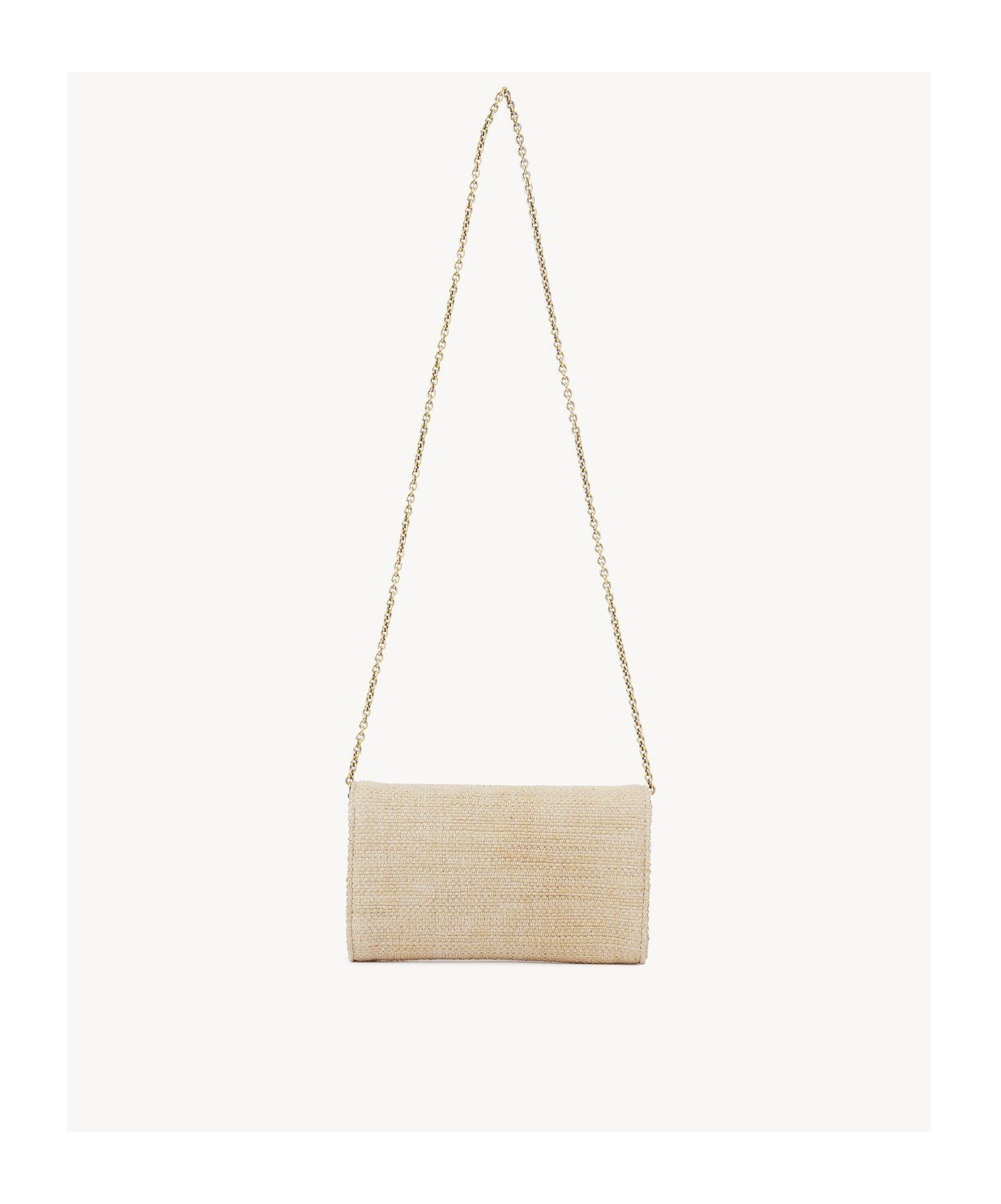 Chloé Flap Shoulder Bag In Nude