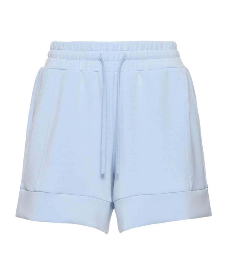 Varley Womens Cashmere Blue Atrium High-rise Stretch-woven Shorts Xs