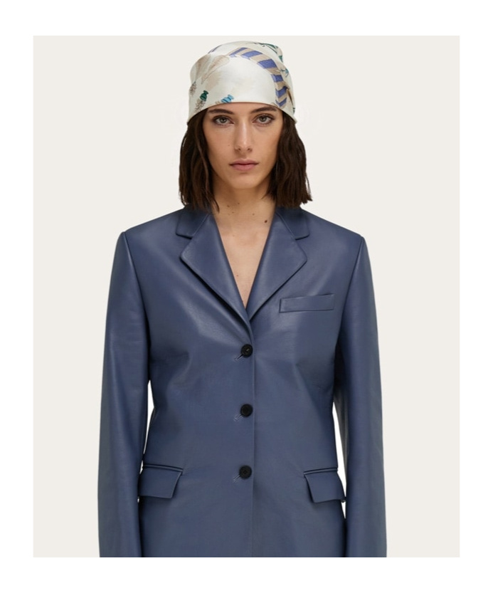 Ferragamo Giardino Print Silk Scarf