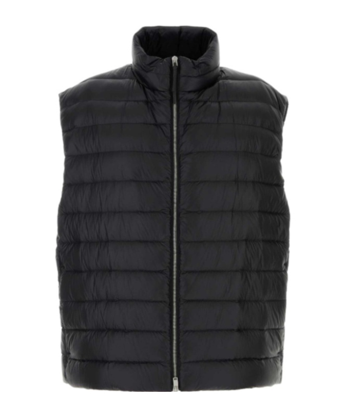 Shop Jil Sander Padded Vest In Black