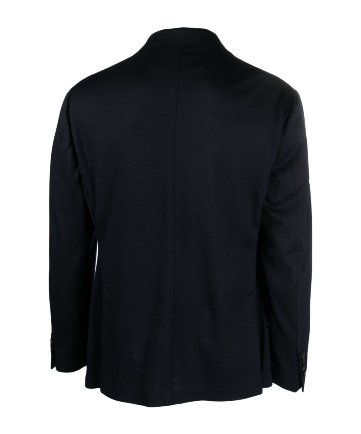 Doppiaa Double-breasted Wool-blend Blazer In Black