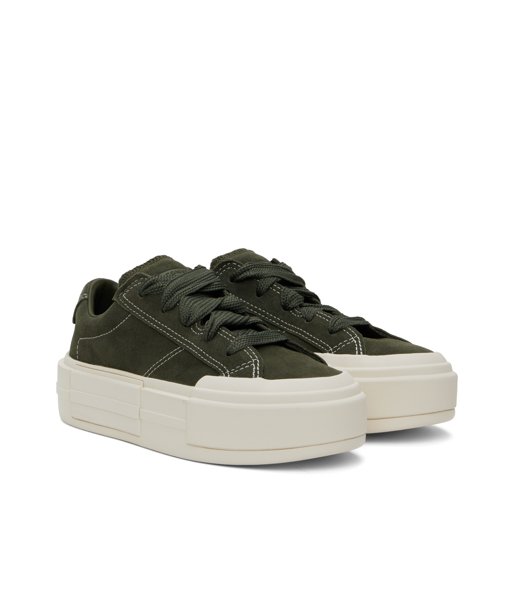 Converse Cruise Suede Sneakers In White