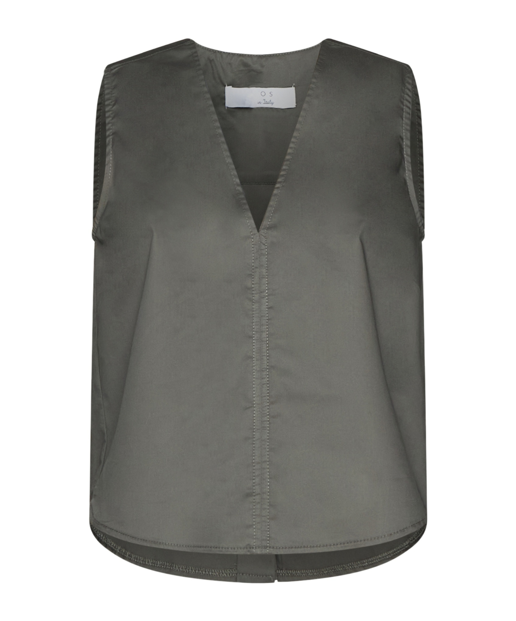 Kaos Sleeveless Button-back Top