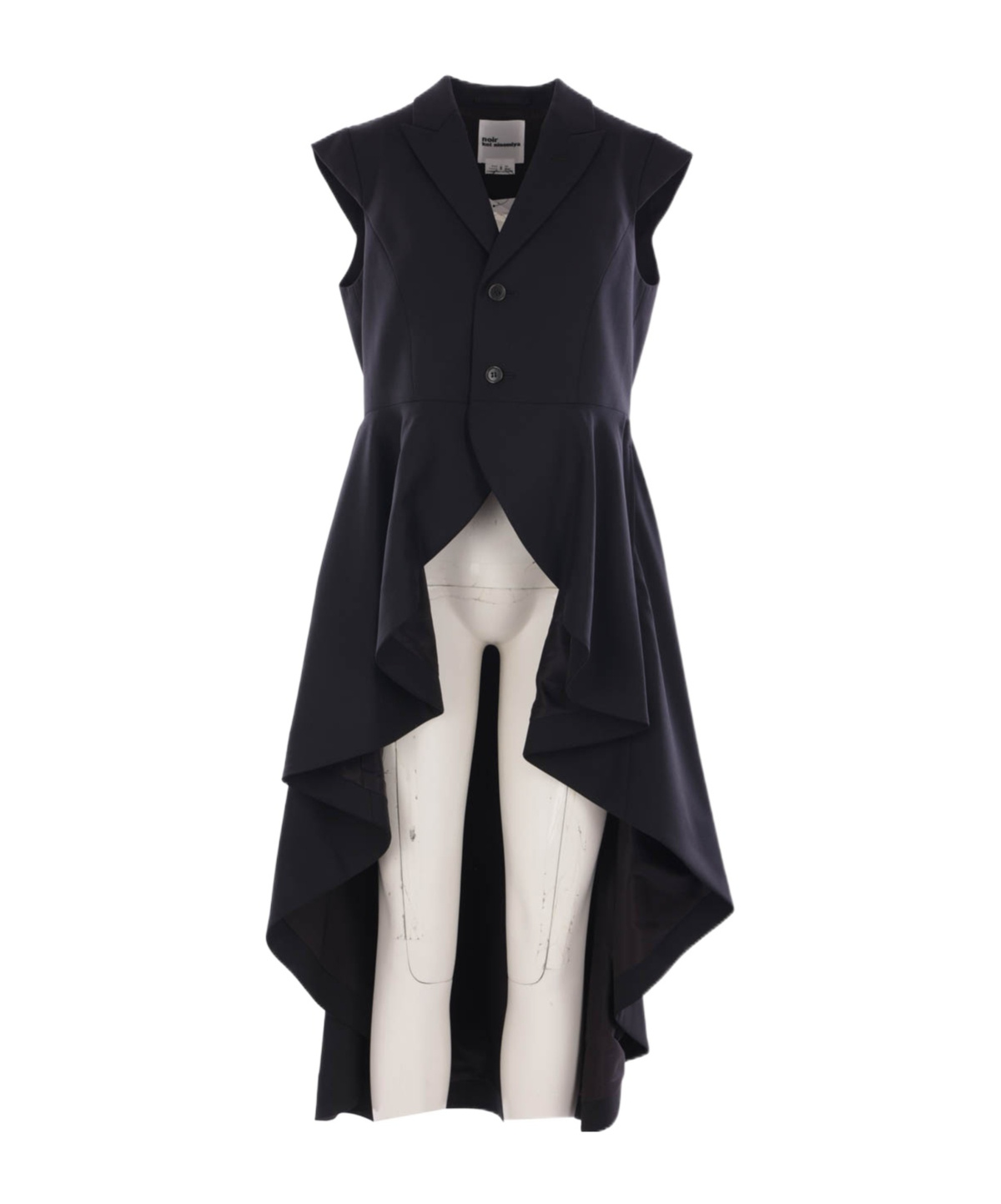COMME DES GARÇONS SLEEVELESS JACKET IN