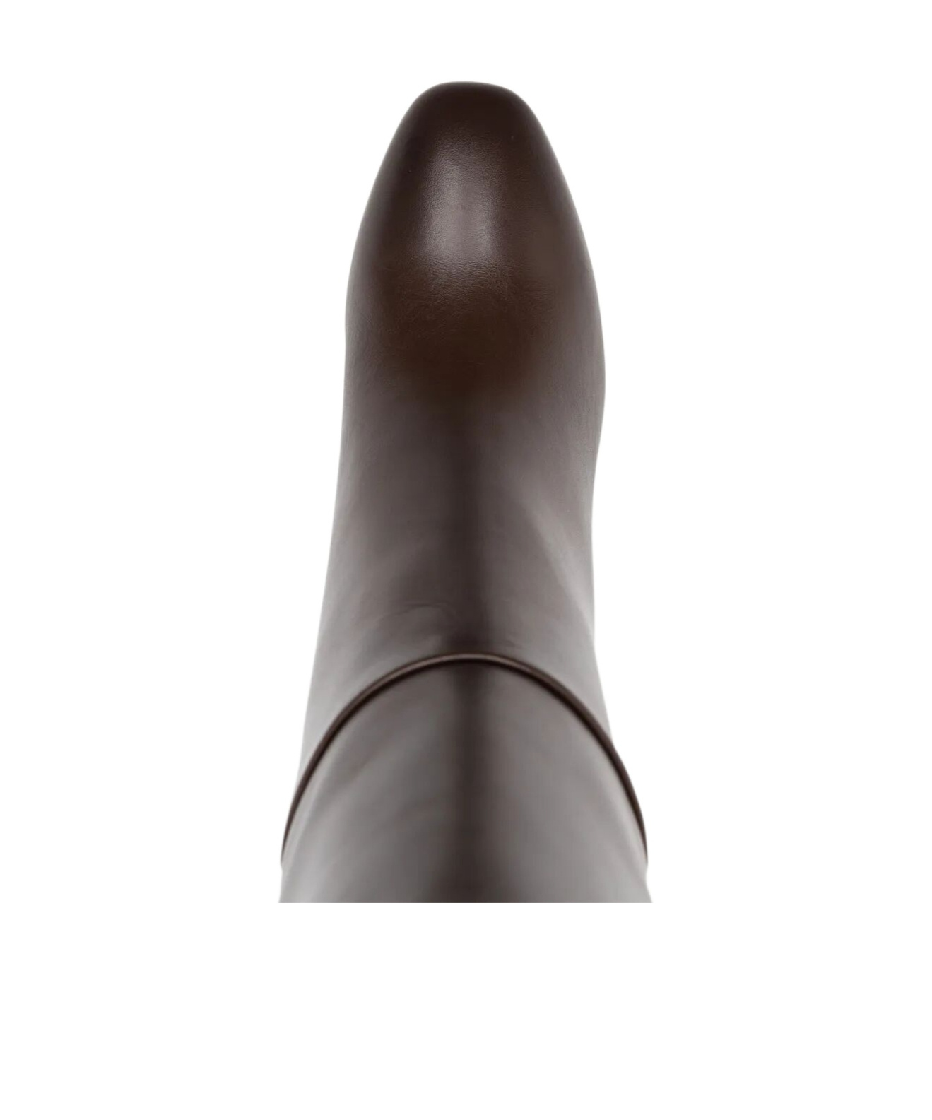 Aquazzura 85mm Sellier Block-heel Knee-high Boots In Brown