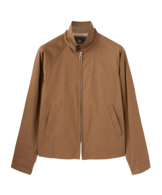 Loro Piana Long-sleeved Casual Jacket In Brown