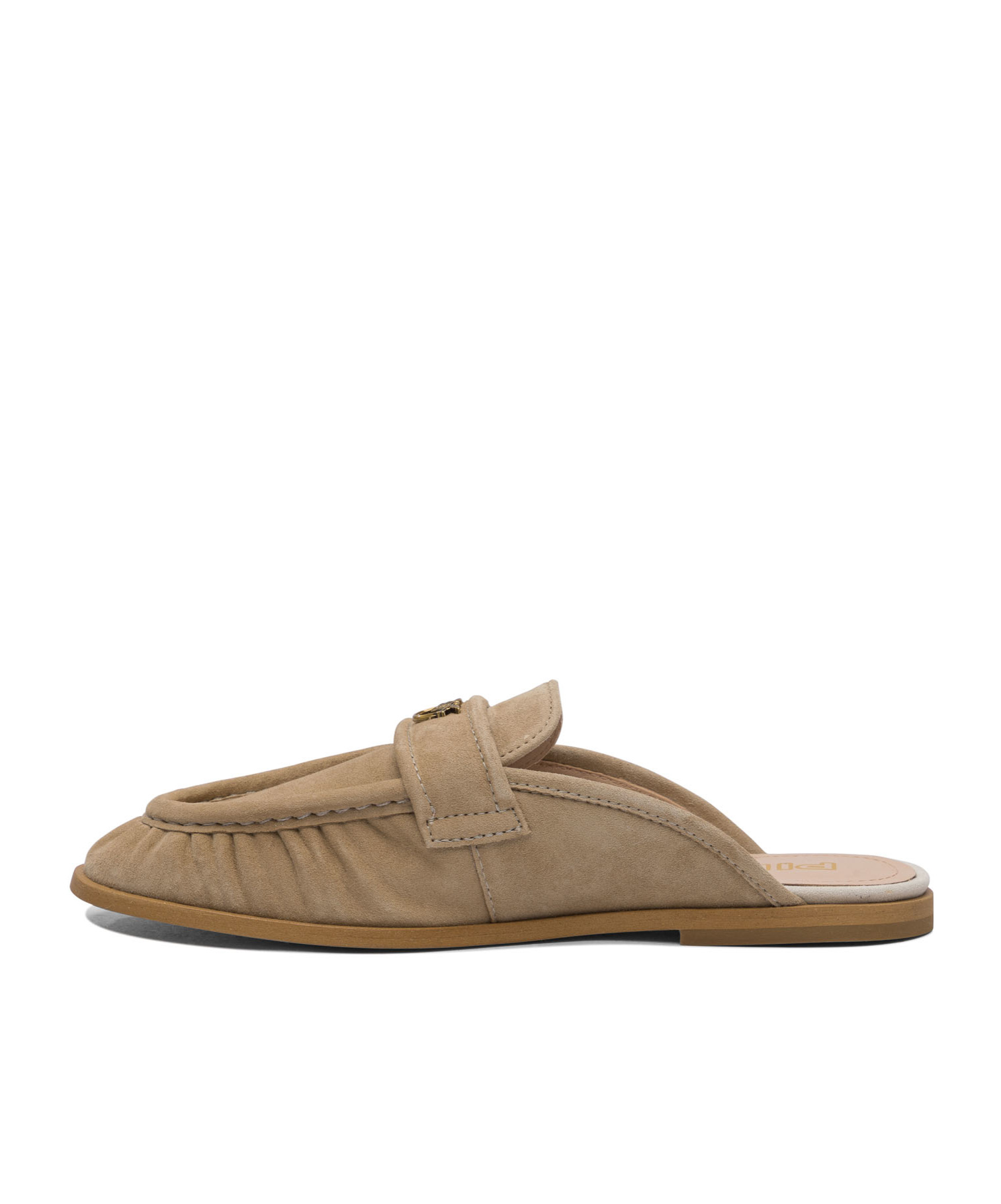 Shop Pinko Love Birds Slides In Brown