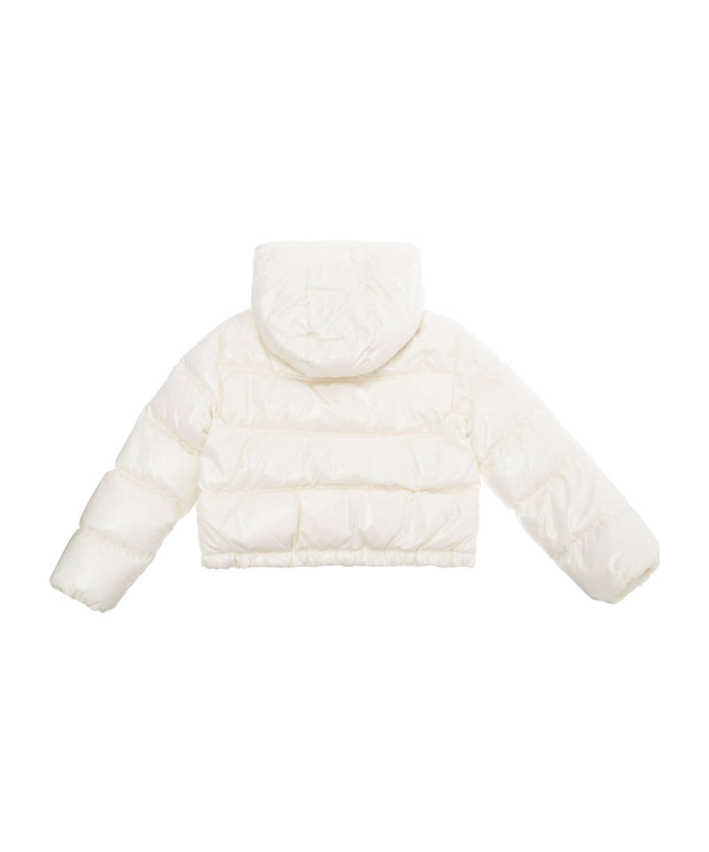 Moncler Long-sleeved Down Jacket In White
