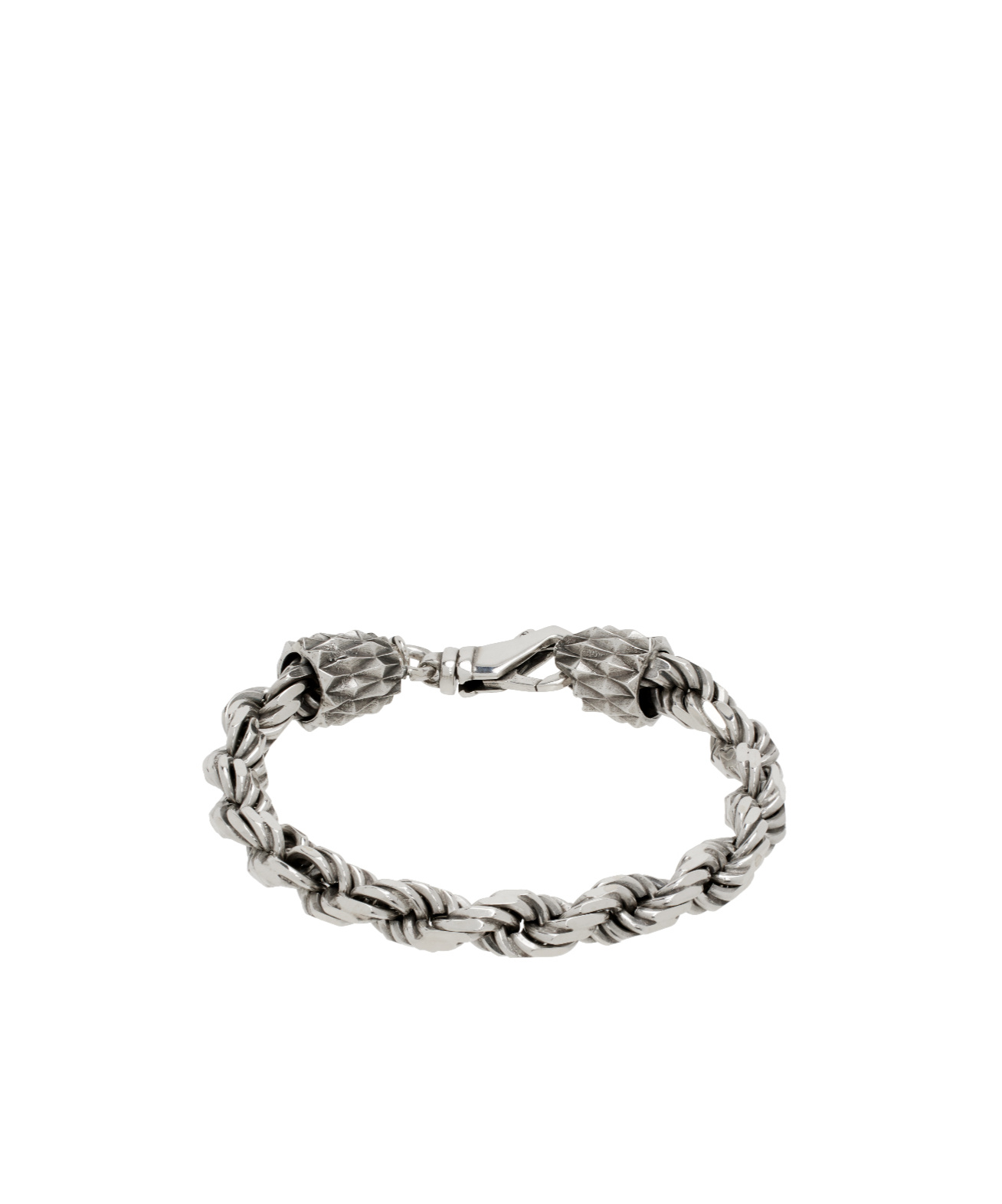 Emanuele Bicocchi Chain Bracelet In Silver
