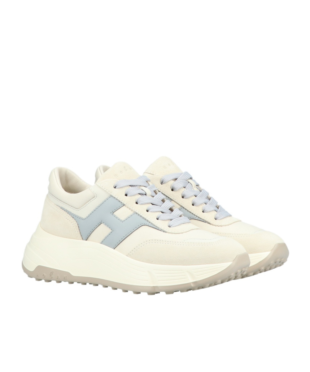 Hogan Laced Sneakers In White