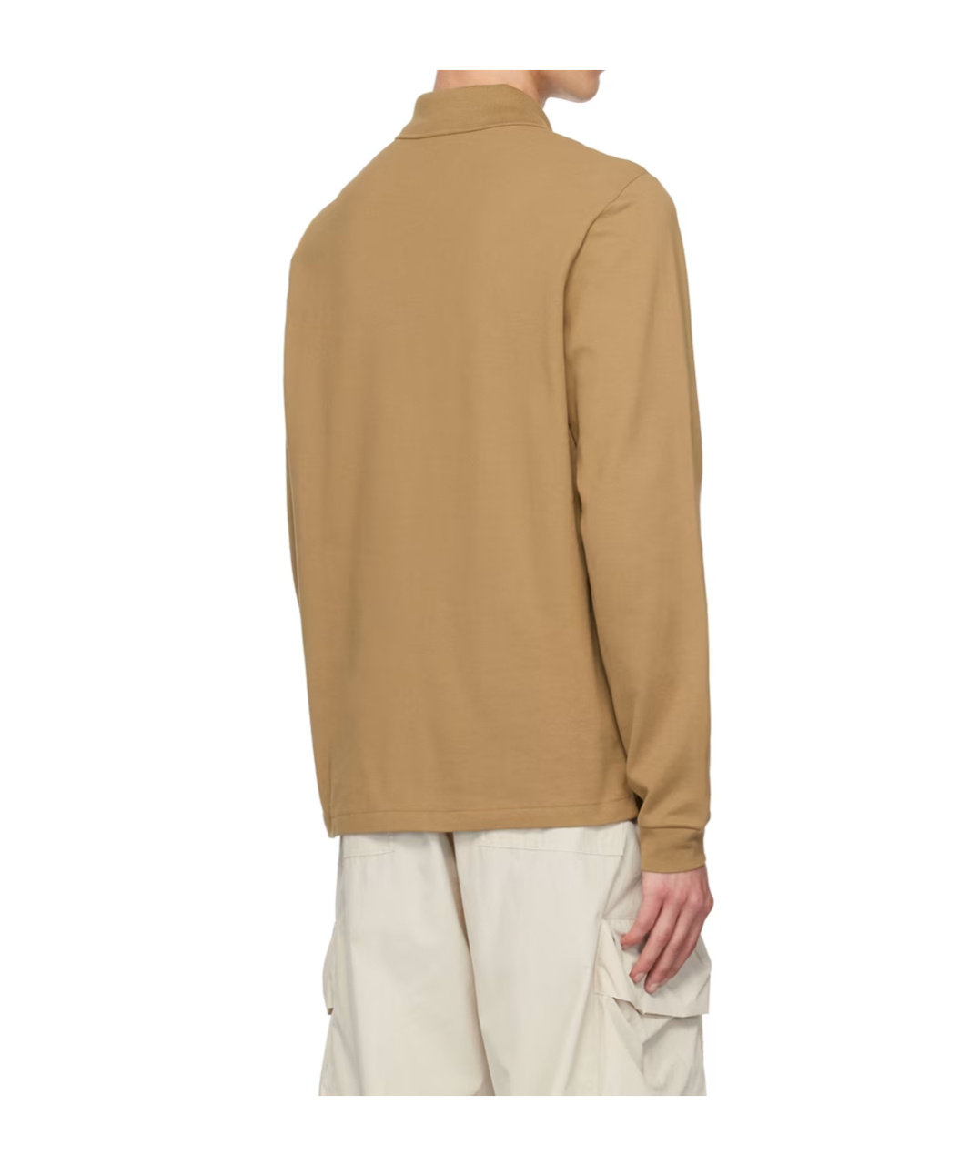 Lacoste Beige Original L.12.12 Polo In Nude