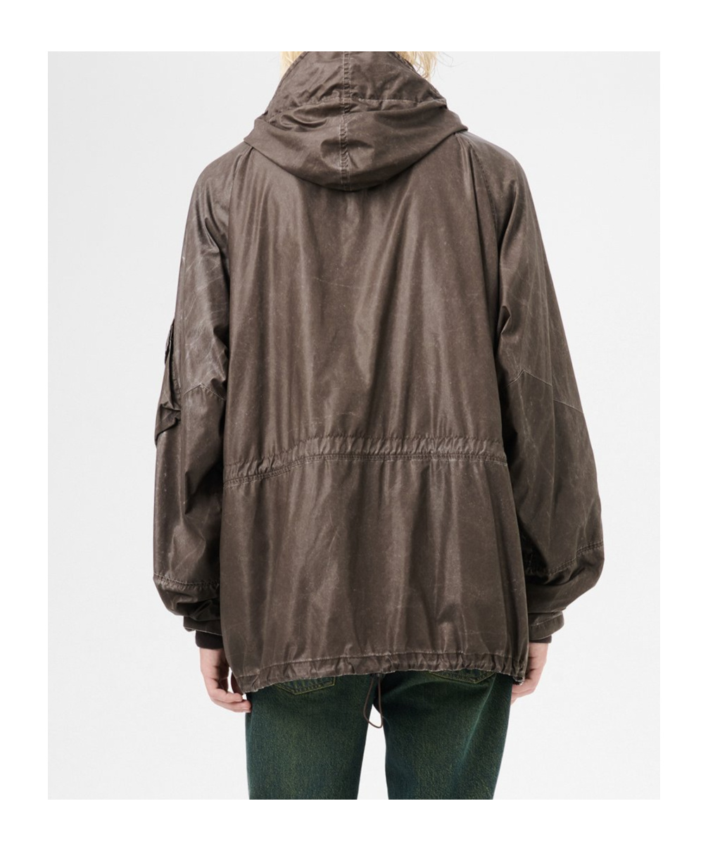 Our Legacy Brown Horizon Jacket In Green