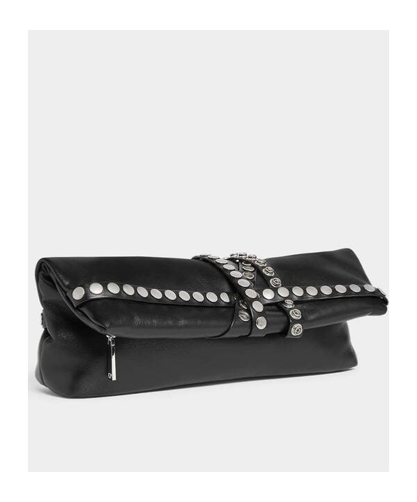Dsquared2 Allover Studs Clutch In Black