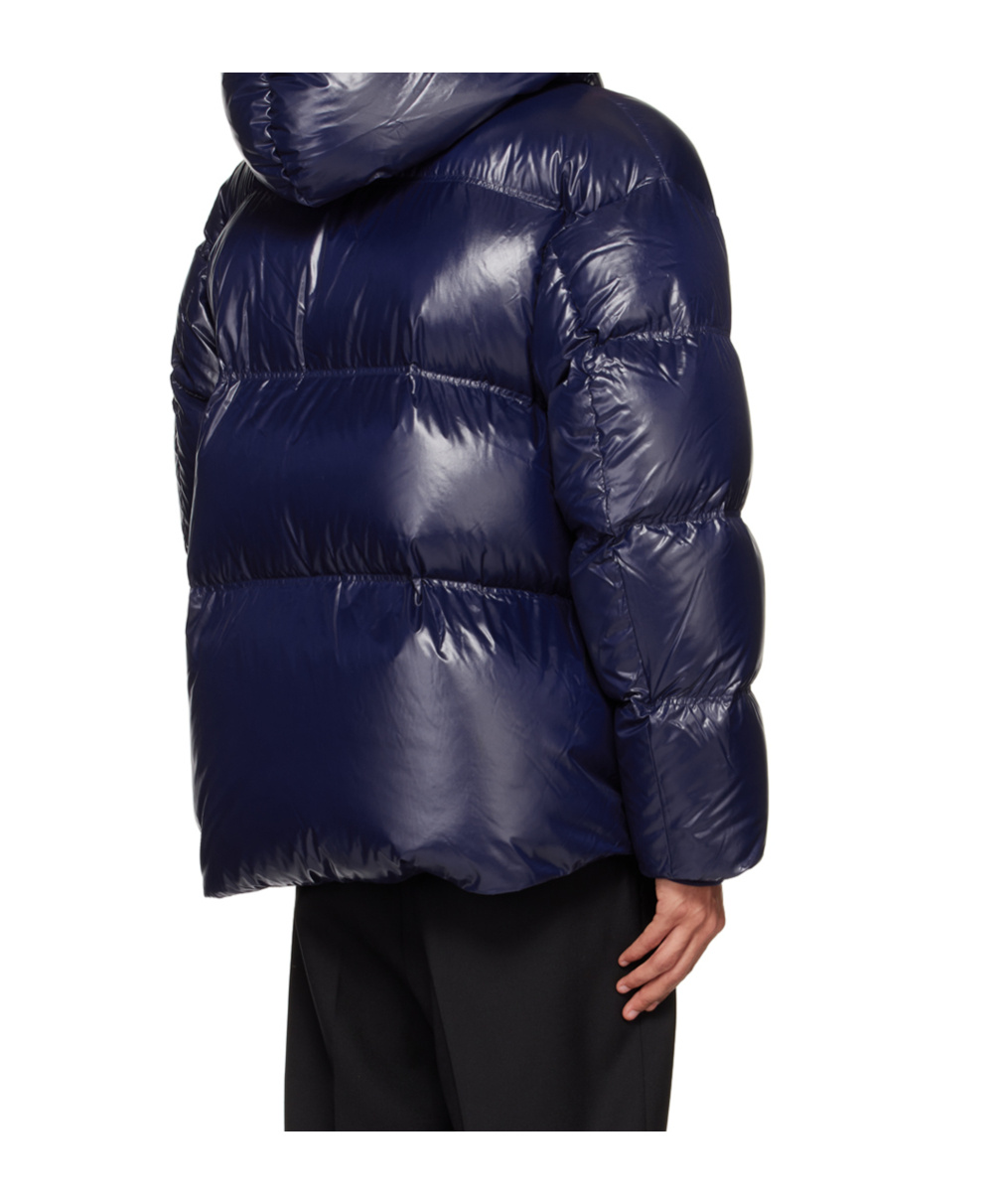 Filippa K Zip-up Puffer Down Jacket In Blue