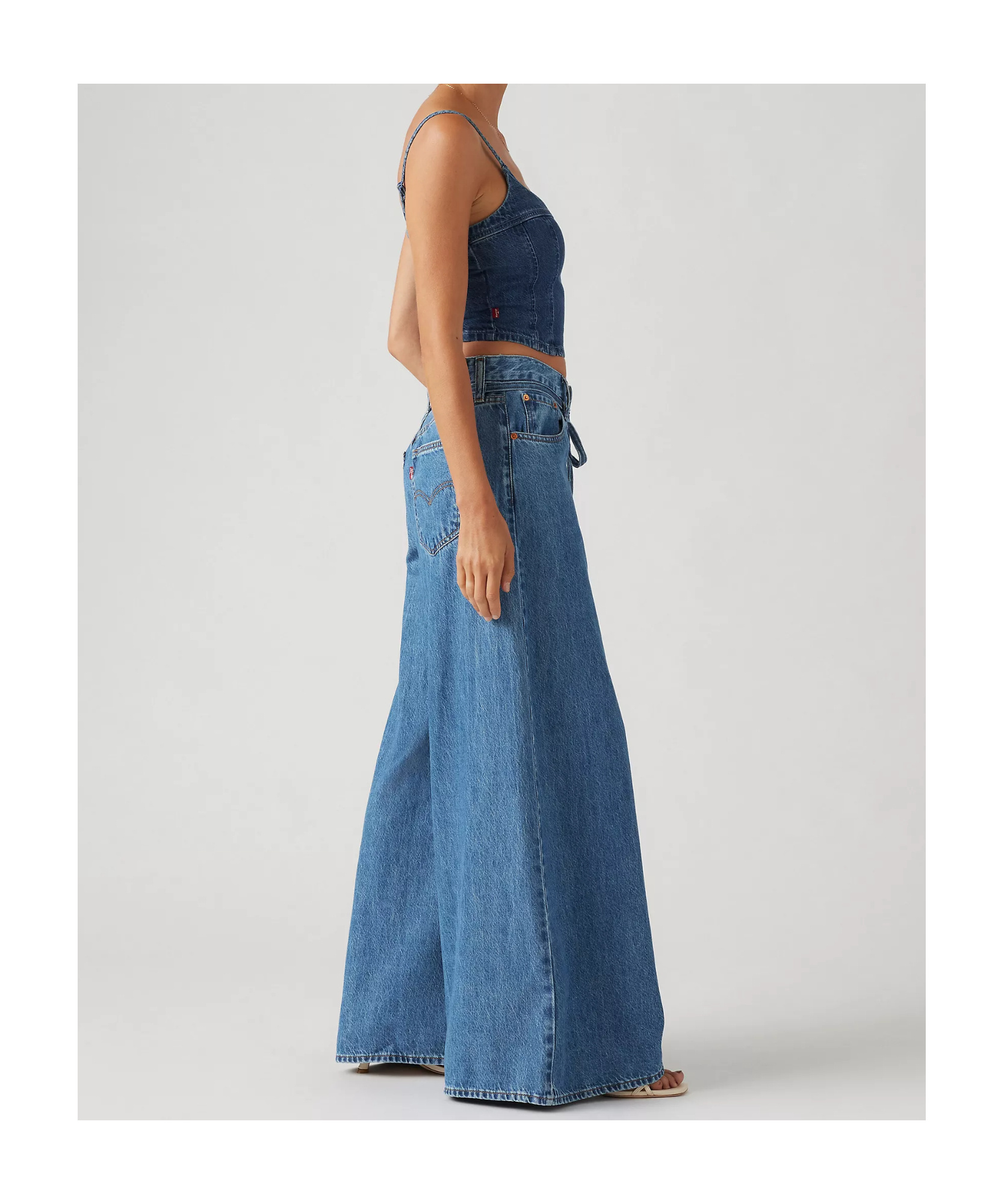 Levi's Xl Superwide Jeans In Cause And Effect - Medium Wash