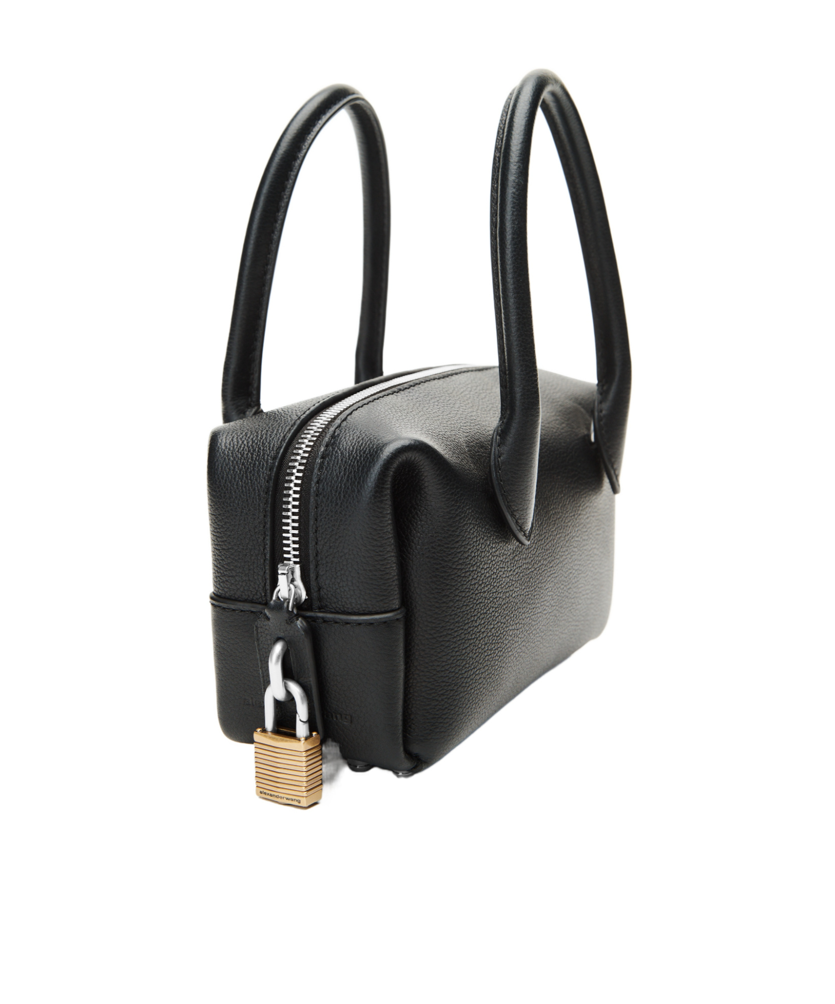 Alexander Wang Small Roux Studded Tote Bag In Black