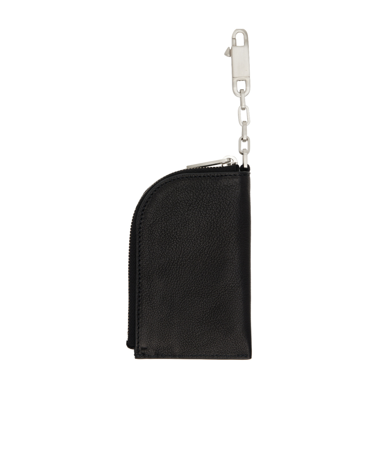Rick Owens Black Concordians Hook Wallet In Black