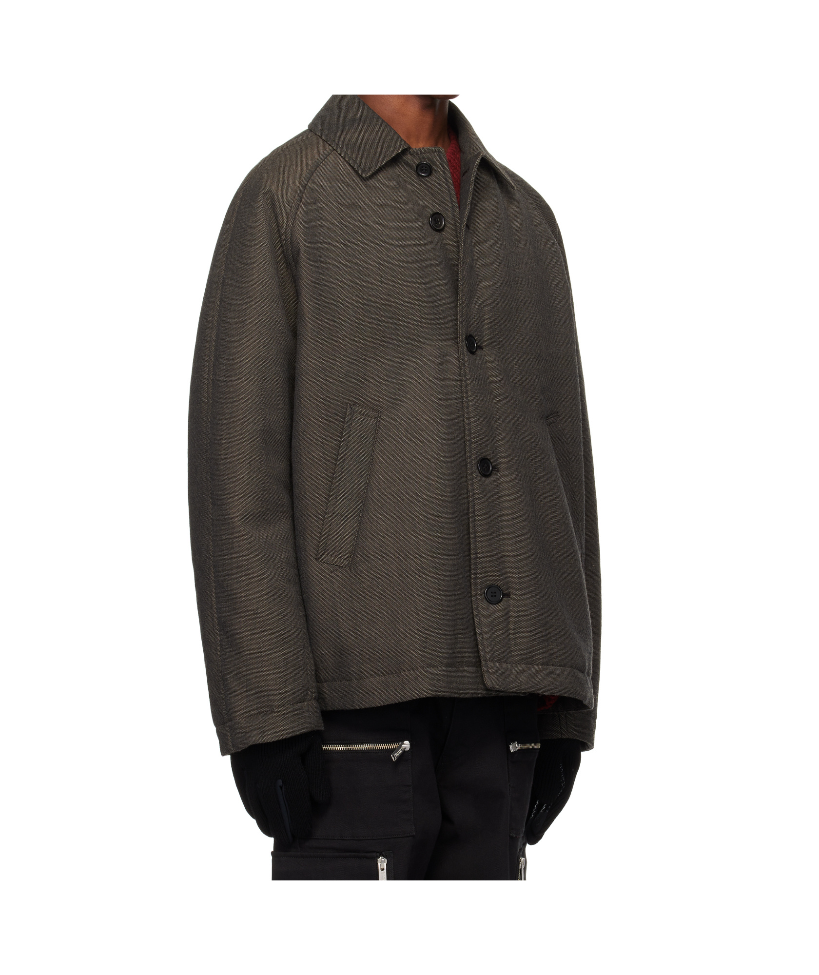 Undercover Long-sleeved Casual Jacket In Black