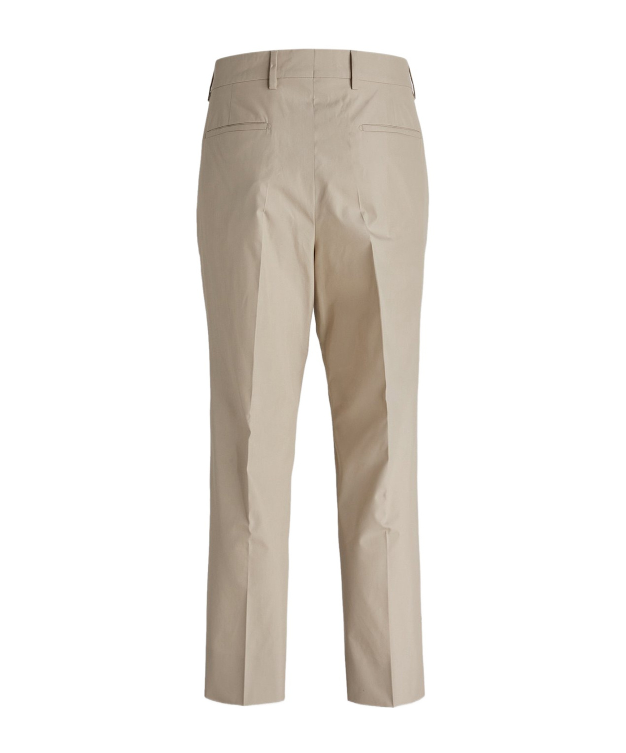 Prada Stretched Tailored Trousers In Nude