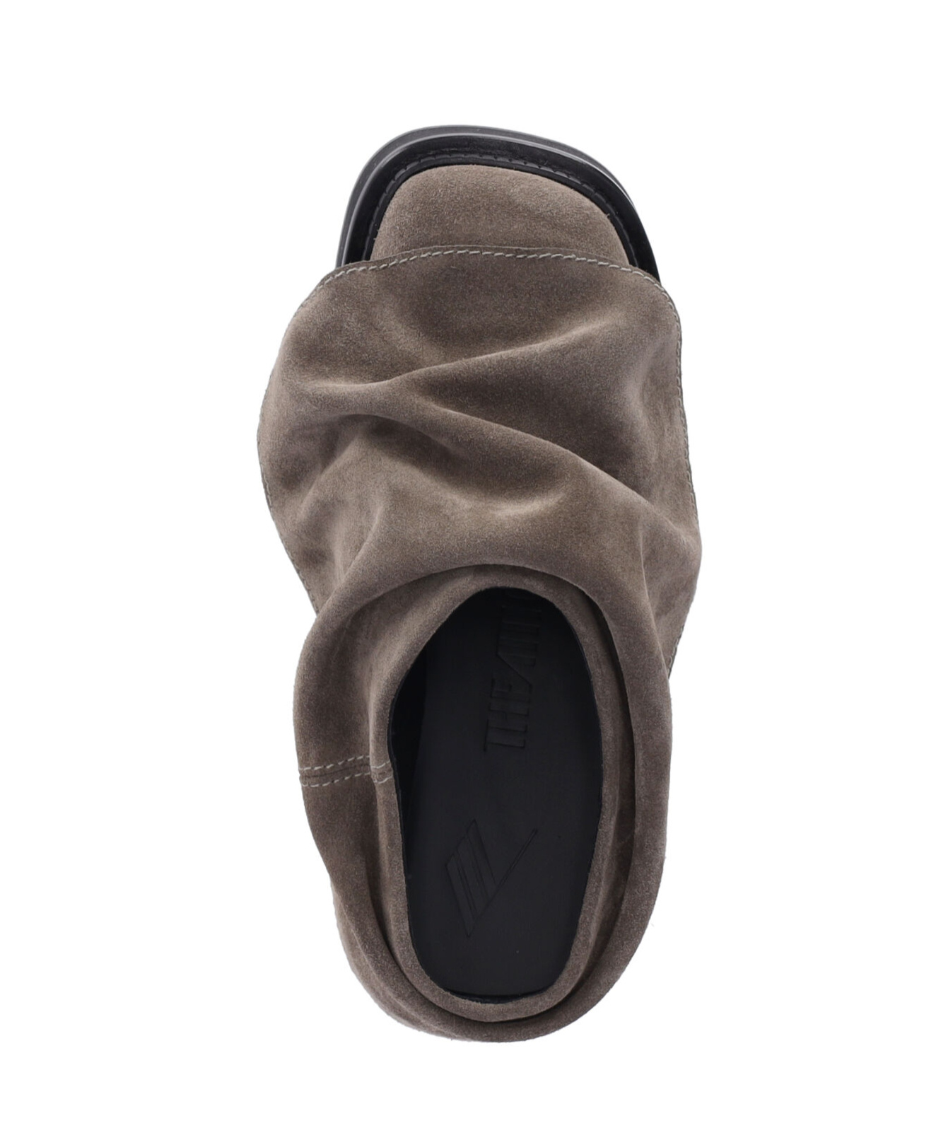 Shop Attico The Mini Robin Sabot Shoes In Green