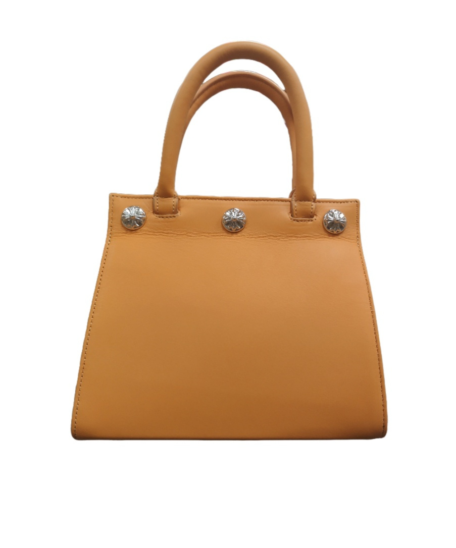 Chrome Hearts Cross-pattern Handbag In Brown