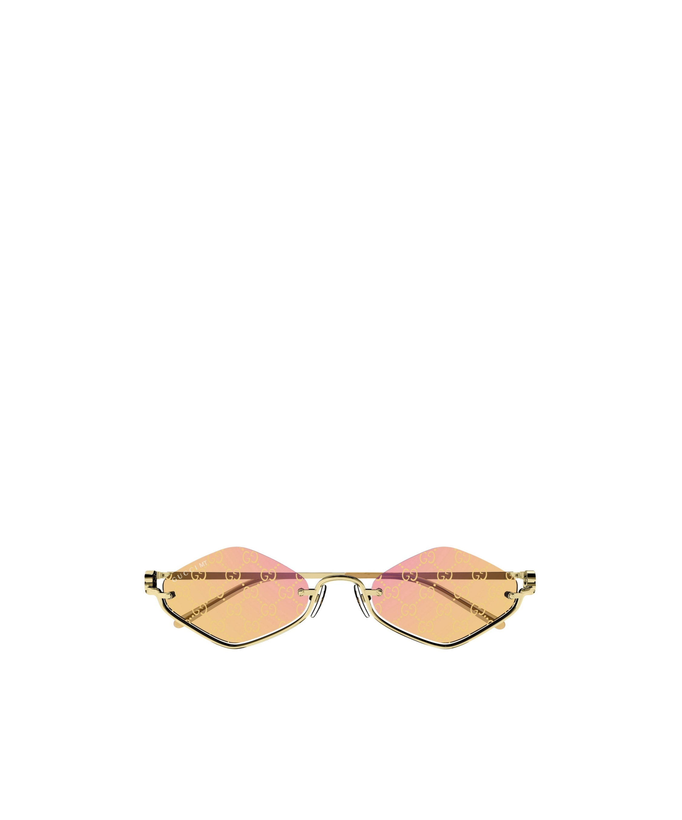 GUCCI GEOMETRIC-FRAME SUNGLASSES