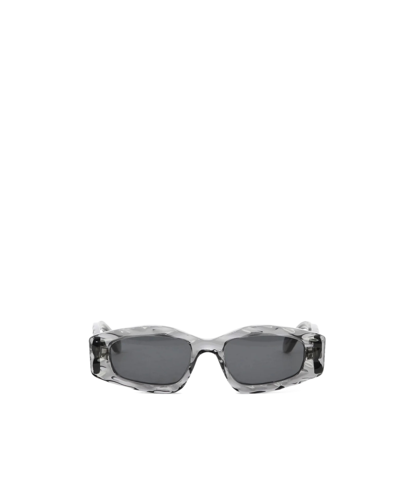 Alaïa Geometric Sunglasses In Gray