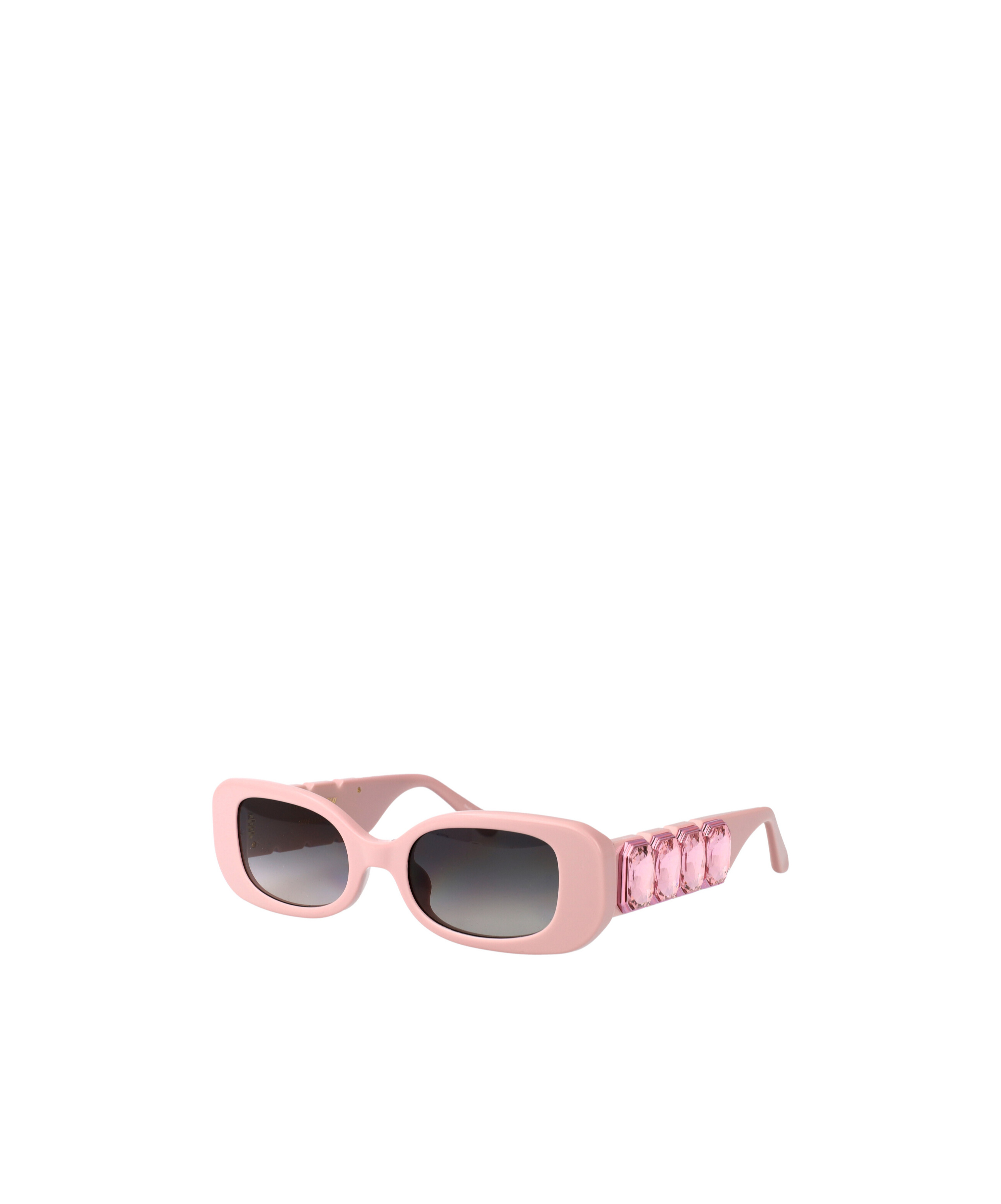 Linda Farrow Pink Acetate Sunglasses In Pink