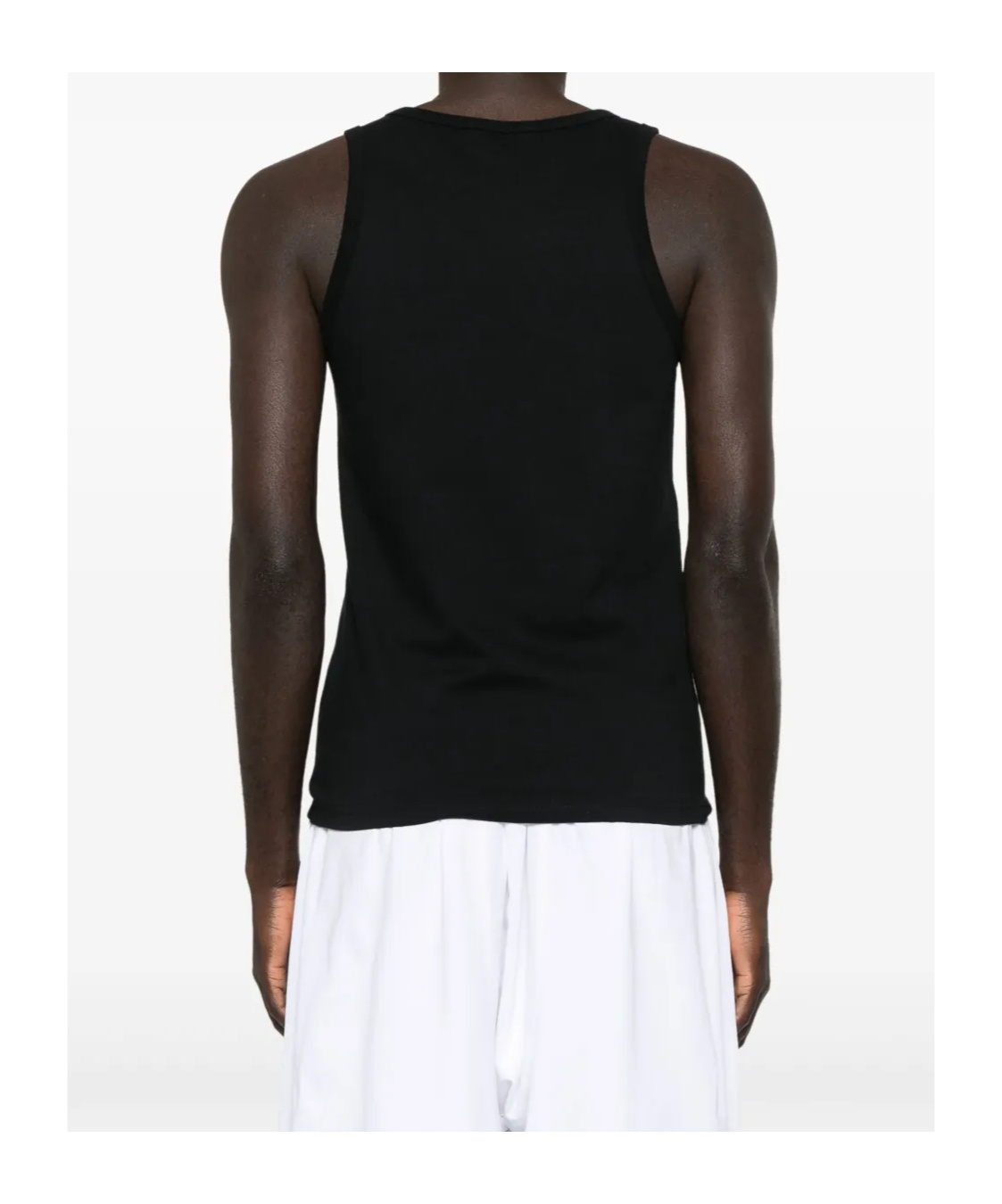 Shop Marni Logo-embroidered Tank Top