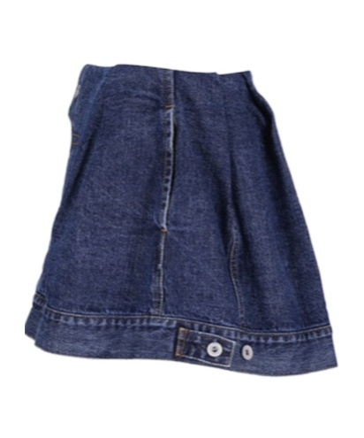 SACAI MID-RISE DENIM SKORT