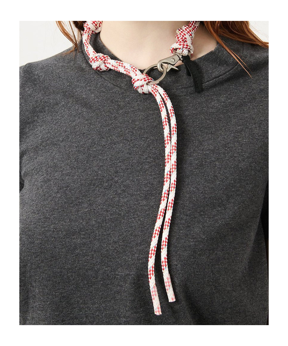 Our Legacy Boat Rope Bracelet In Pink