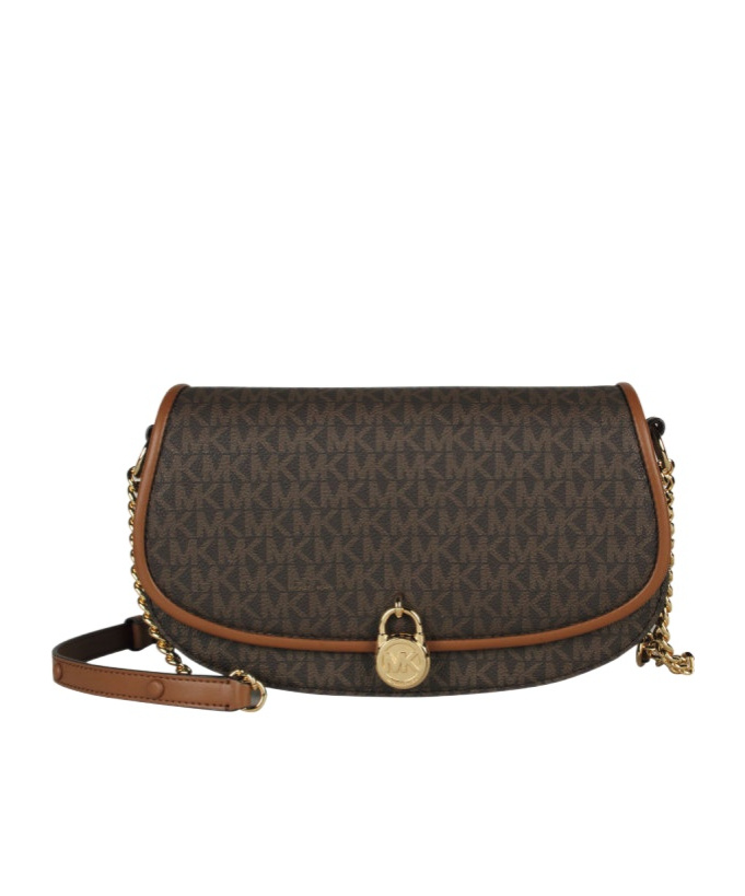 Michael Kors Medium Shoulder Bag In Brown