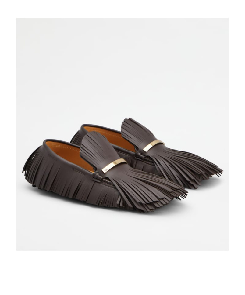 Tod's Tassel Business Dress Shoes In Black