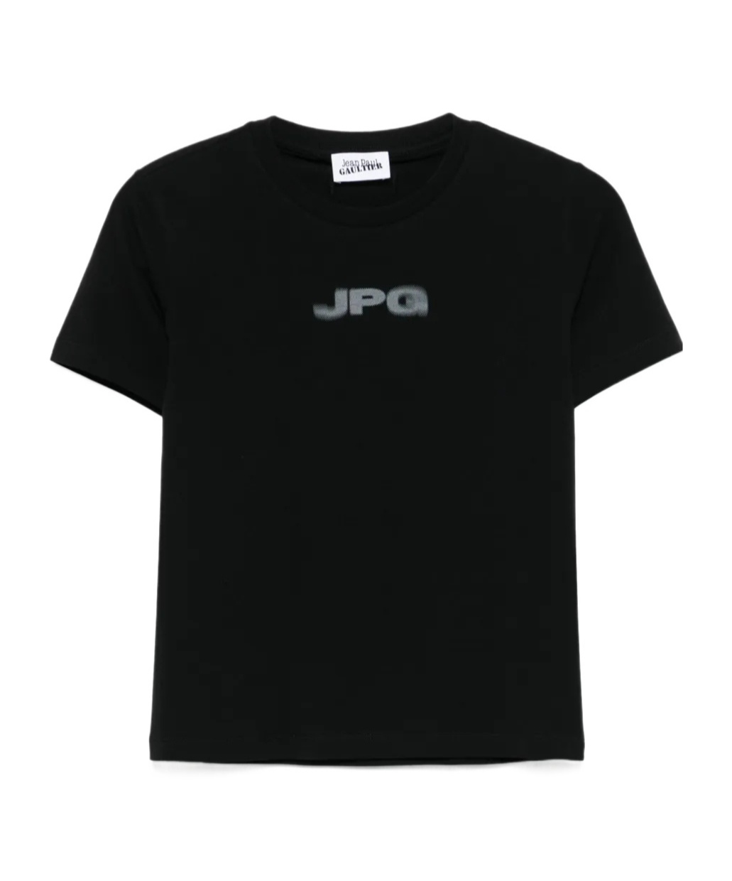 Jean Paul Gaultier Women Stretch Cotton T-shirt In Black