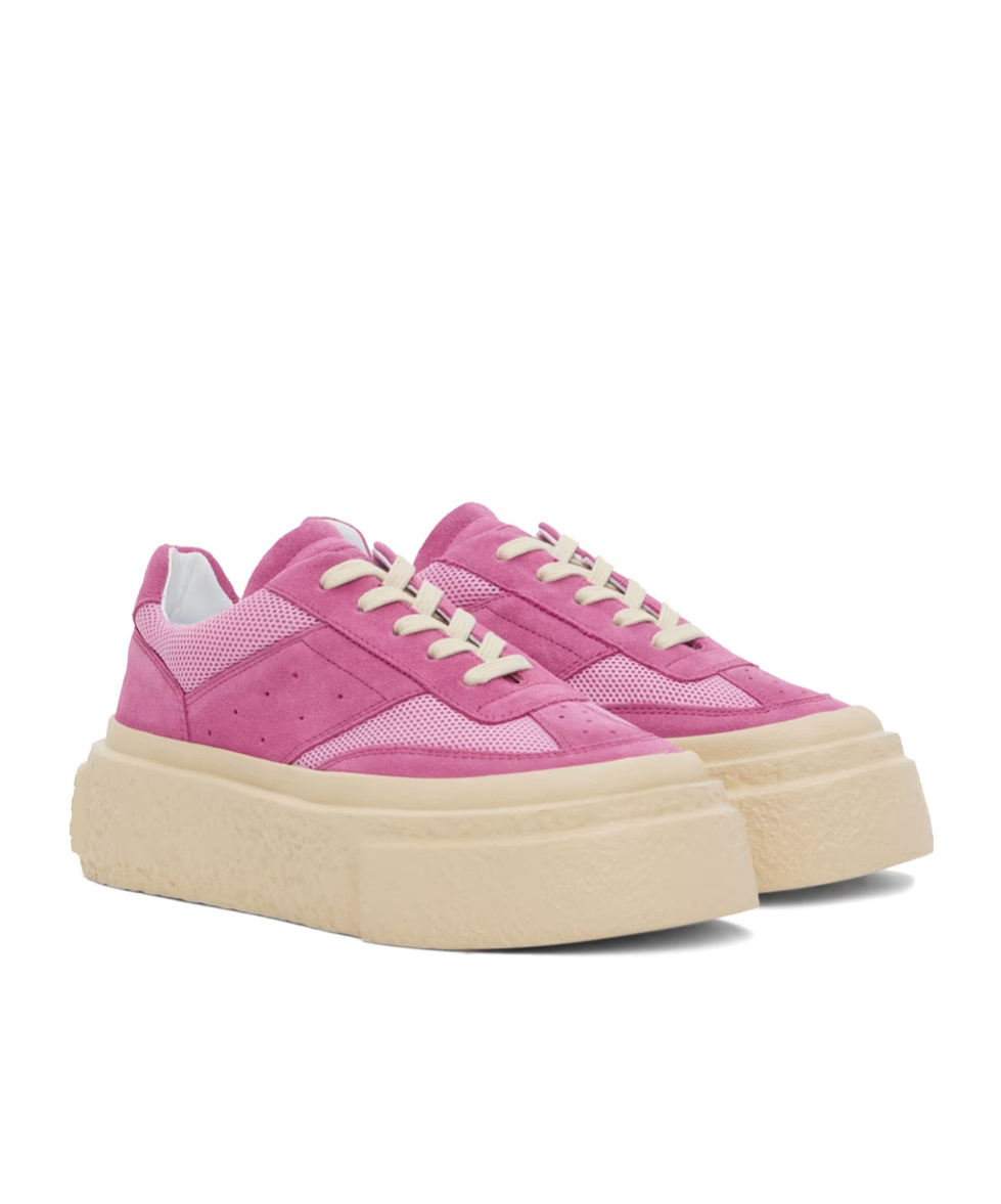 MM6 MAISON MARGIELA GAMBETTA PANELLED SNEAKERS
