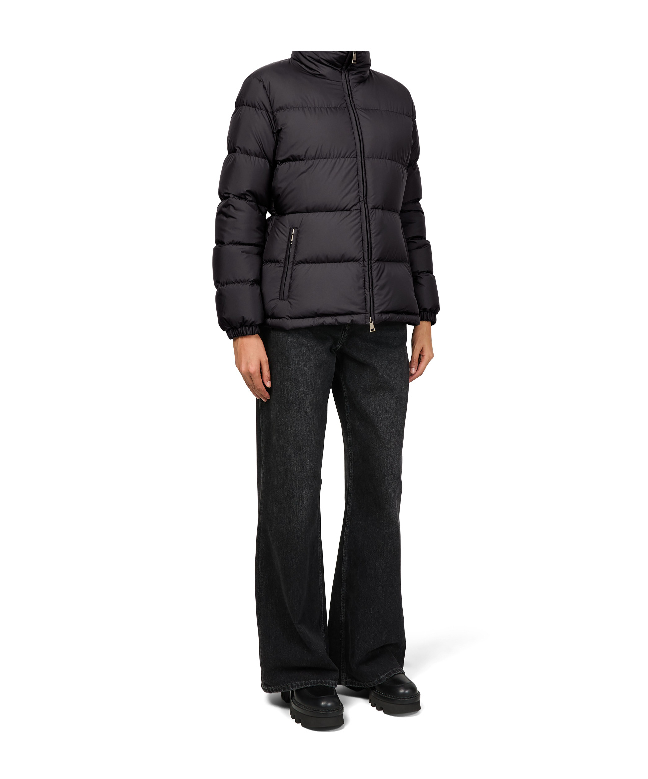 Moncler Dourbe Down Jacket In Black