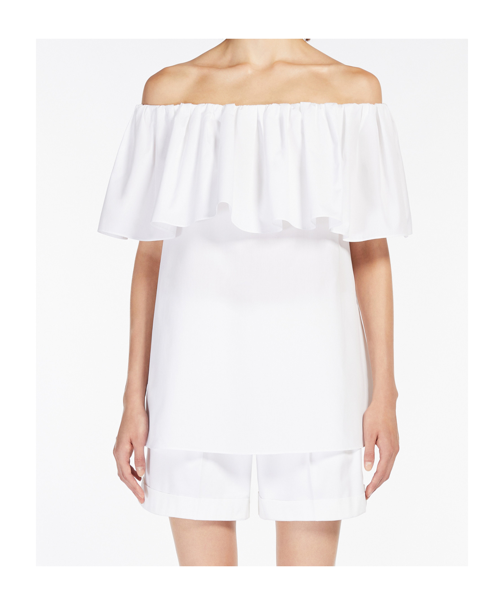 Max Mara Peccati Blouse In White