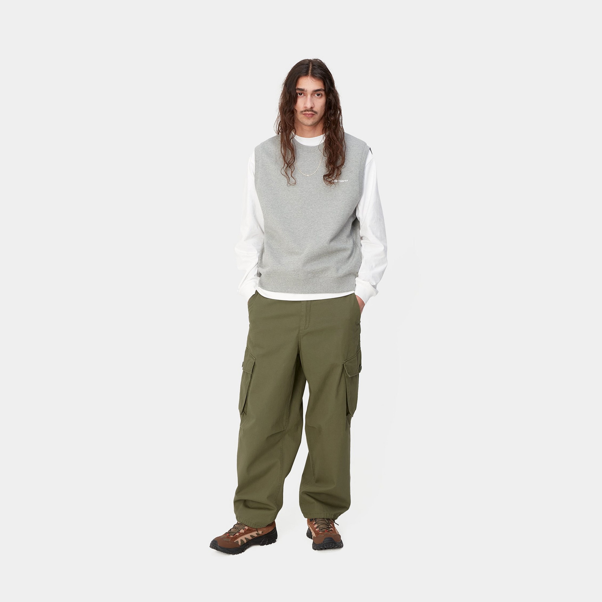 Carhartt Unit Straight Cargo Pants In Green