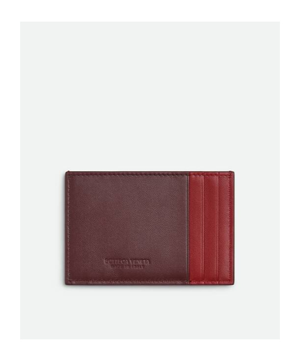 Bottega Veneta Zip Wallet With Sophisticated Design In Red